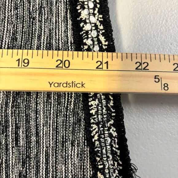 Talbots Women's Blazer  Size Large Textured Ornate Trim Career Open Front Jacket - Picture 6 of 9